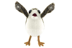 Star Wars plush Porg sits on your desk or window with strong suction.