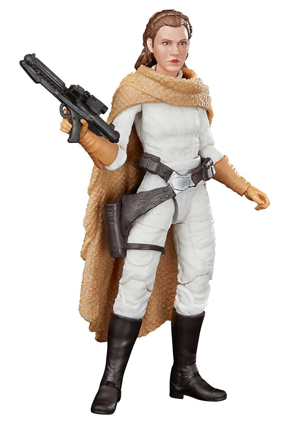 Star Wars Princess Leia figure articulation shows poseable joints for dynamic display.