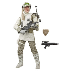STAR WARS Rebel Soldier (Hoth) figure back view with detailed deco.