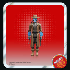 STAR WARS Cad Bane figure with two blaster accessories for dynamic posing.