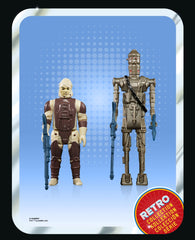 STAR WARS Retro Collection figures with accessories support scenes from the saga.