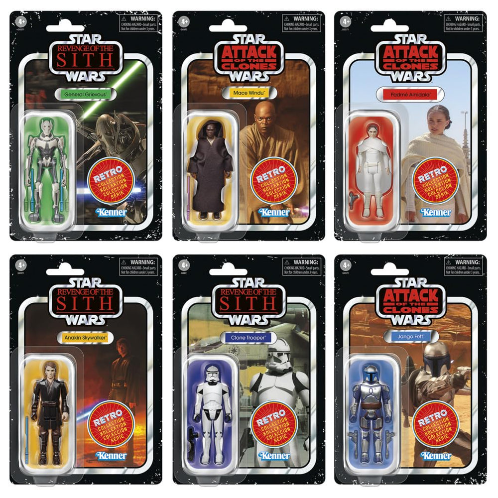 STAR WARS Retro Collection Anakin Skywalker figure for action-ready poses and display