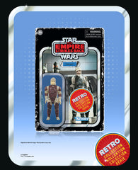 STAR WARS Dengar cardback showcases vintage packaging vibe perfect for retro shelves.