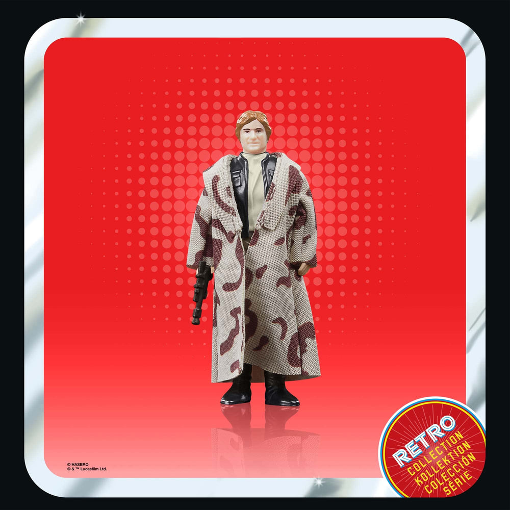 STAR WARS Han Solo Endor articulation enables dynamic action poses