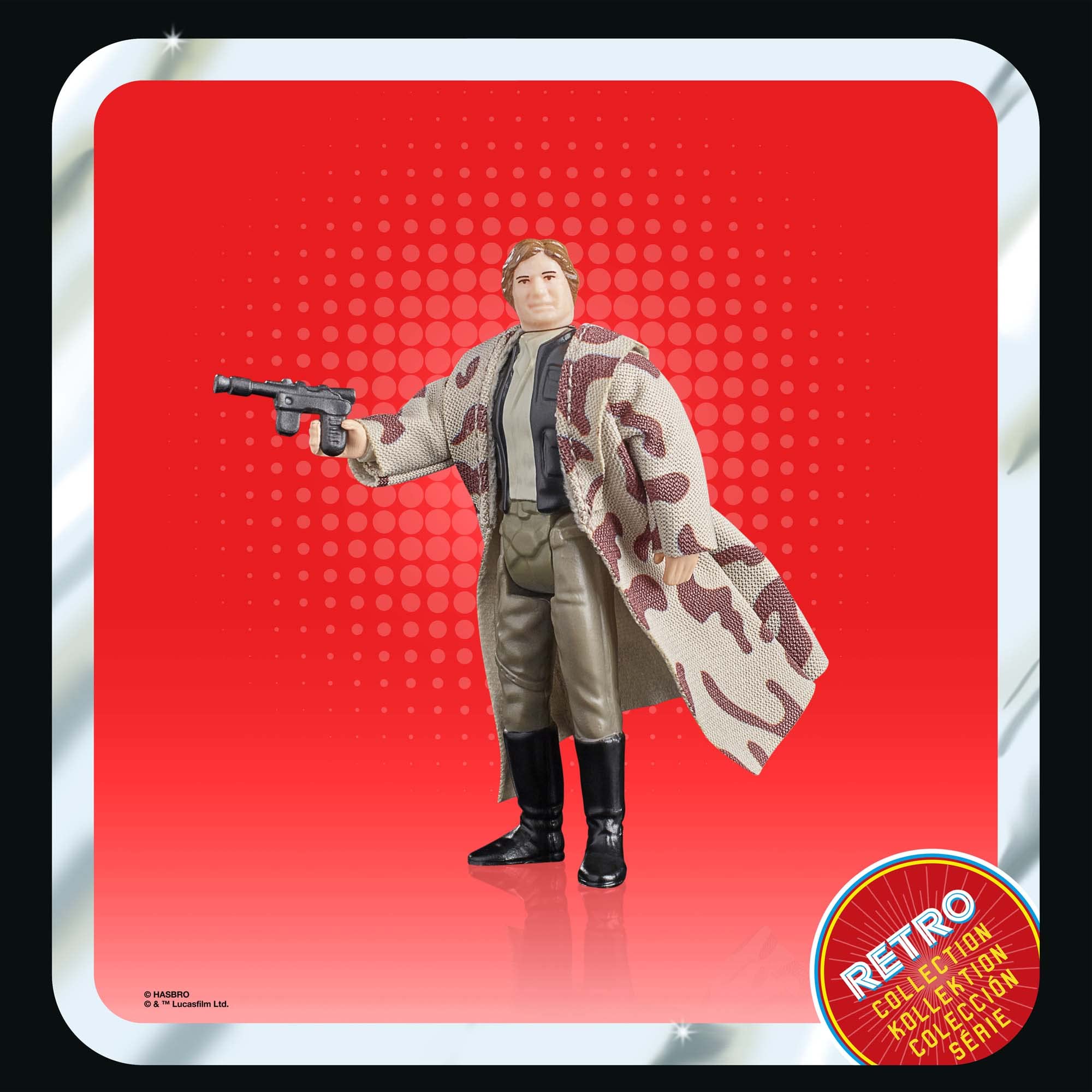 STAR WARS Han Solo Endor blaster accessory enhances posing options