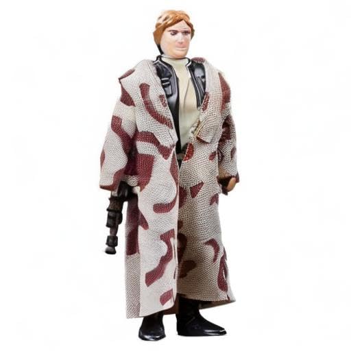 STAR WARS Han Solo Endor collection display setup on a shelf or diorama