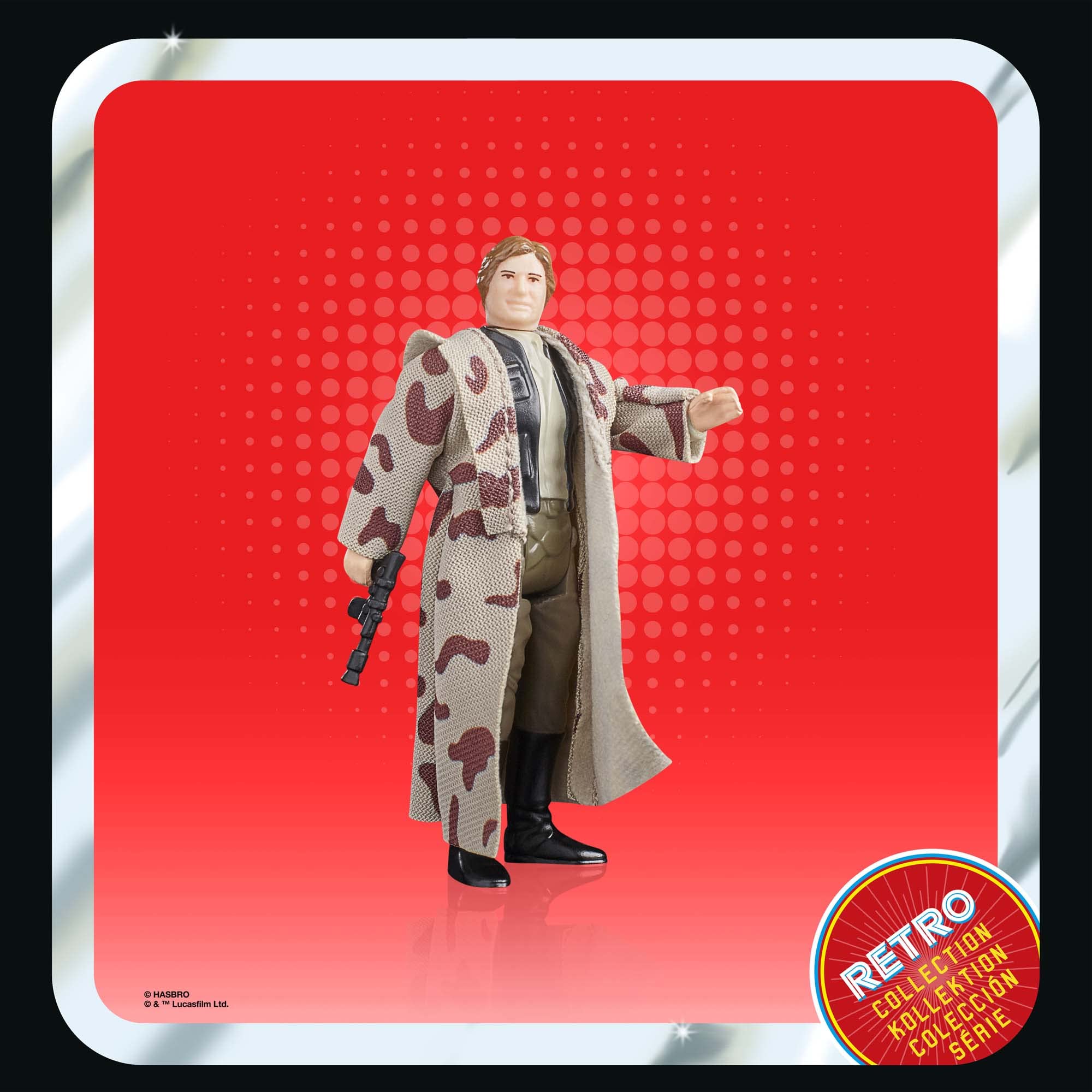 STAR WARS Han Solo Endor detailing captures textures and attire faithfully