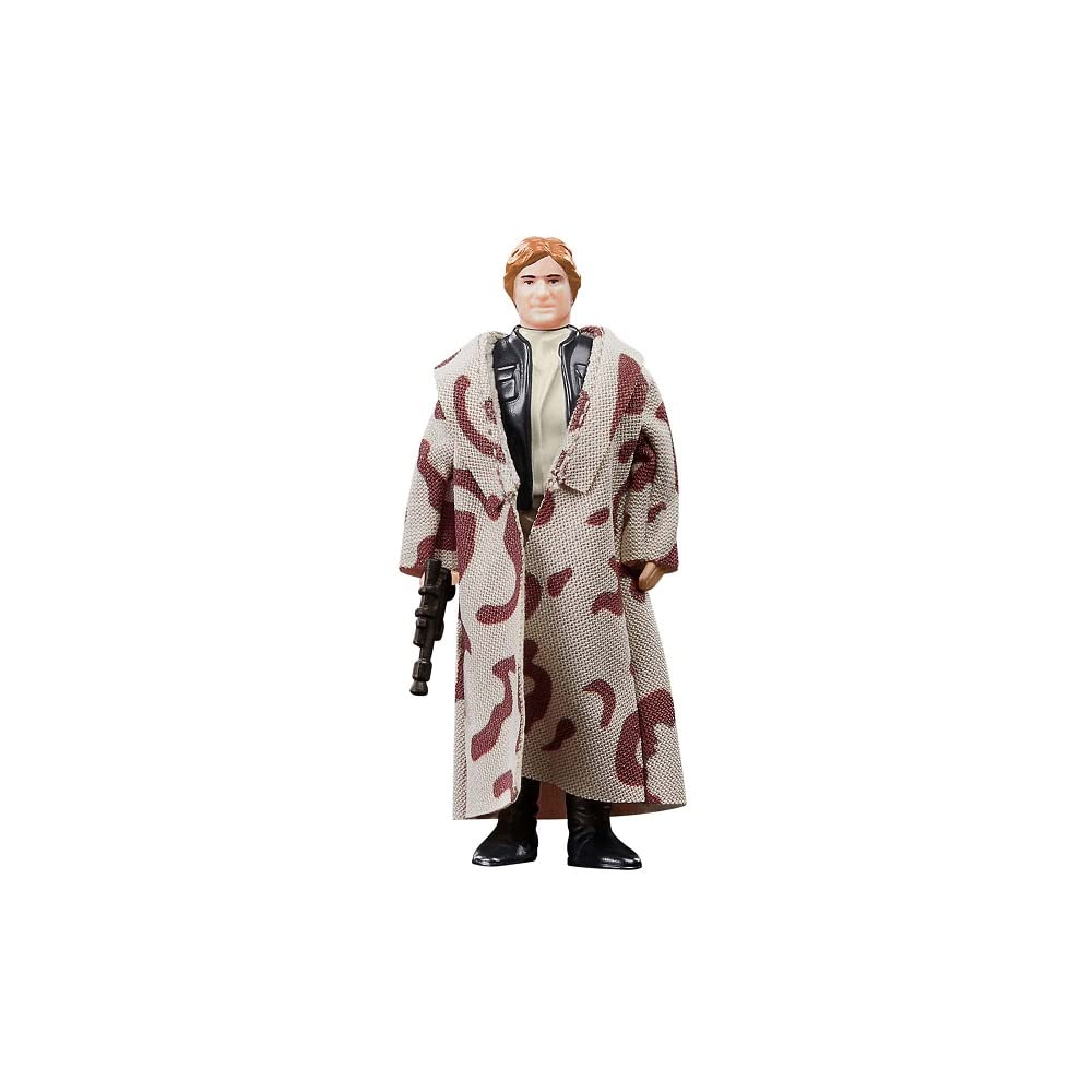 STAR WARS Han Solo Endor figure with retro detailing for display on collectors' shelves
