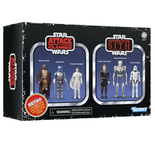 STAR WARS Retro Collection Jango Fett figure for dynamic posing and shelf décor