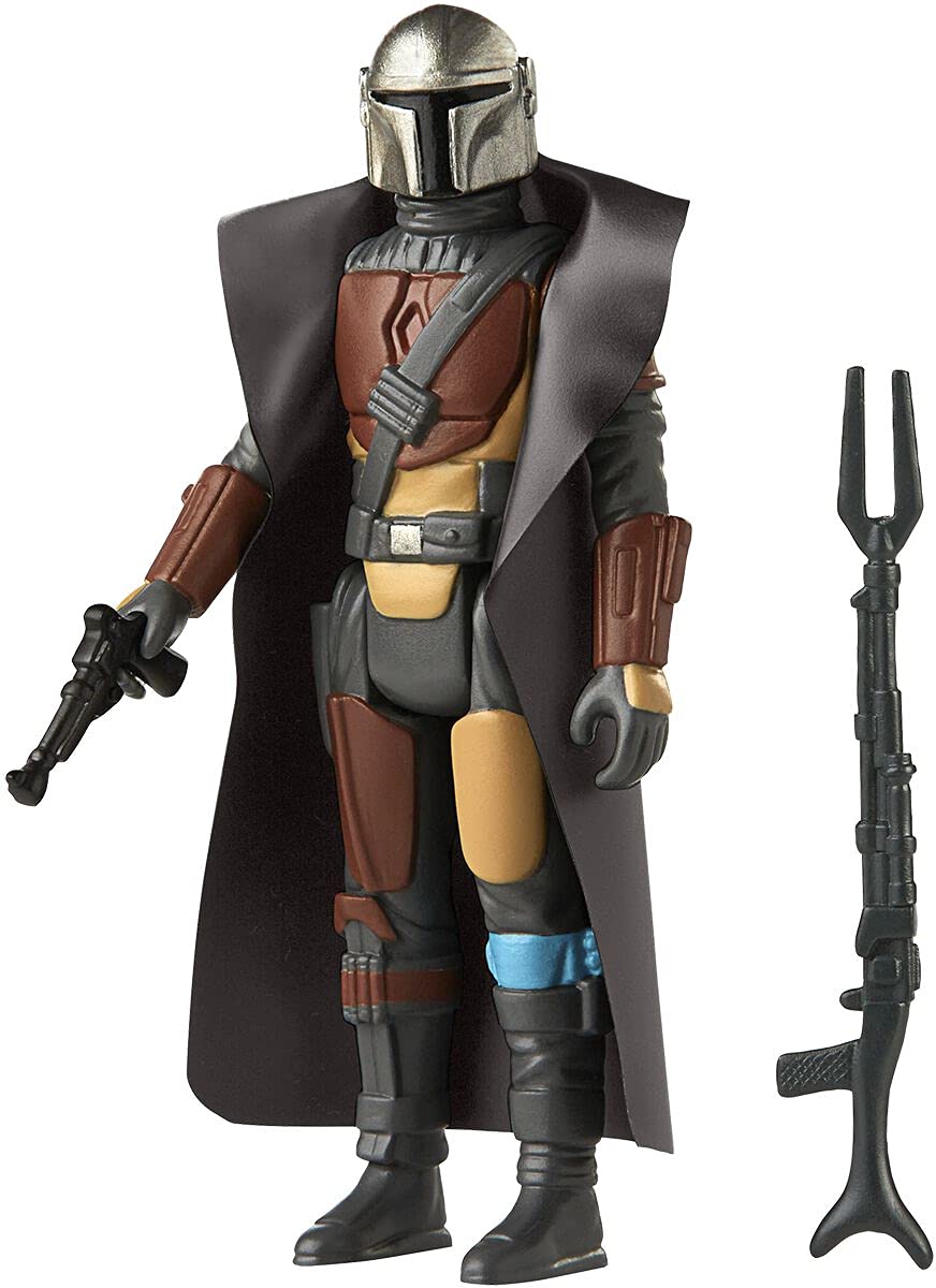 STAR WARS Retro Collection Mandalorian figure for collectible display and imaginative play.