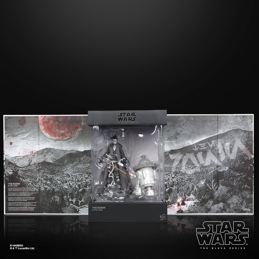 Star Wars Ronin and R5-D56 figure articulation highlights versatile posing options.