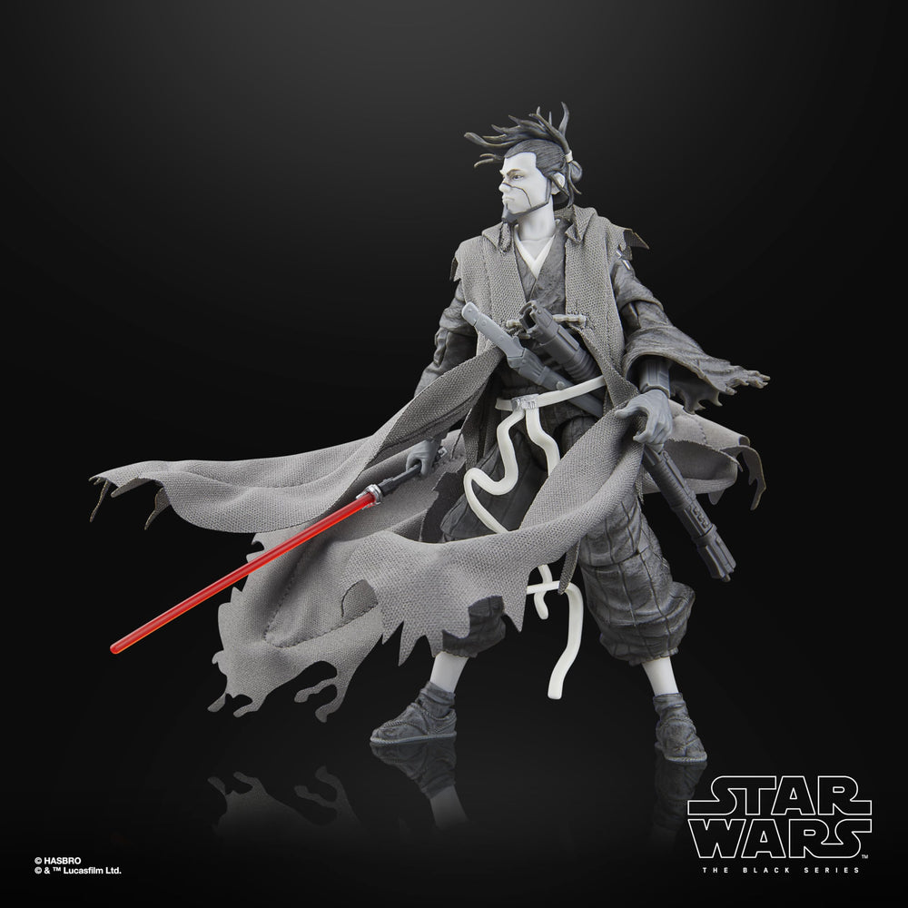 Star Wars Ronin and R5-D56 figure display-ready collection.