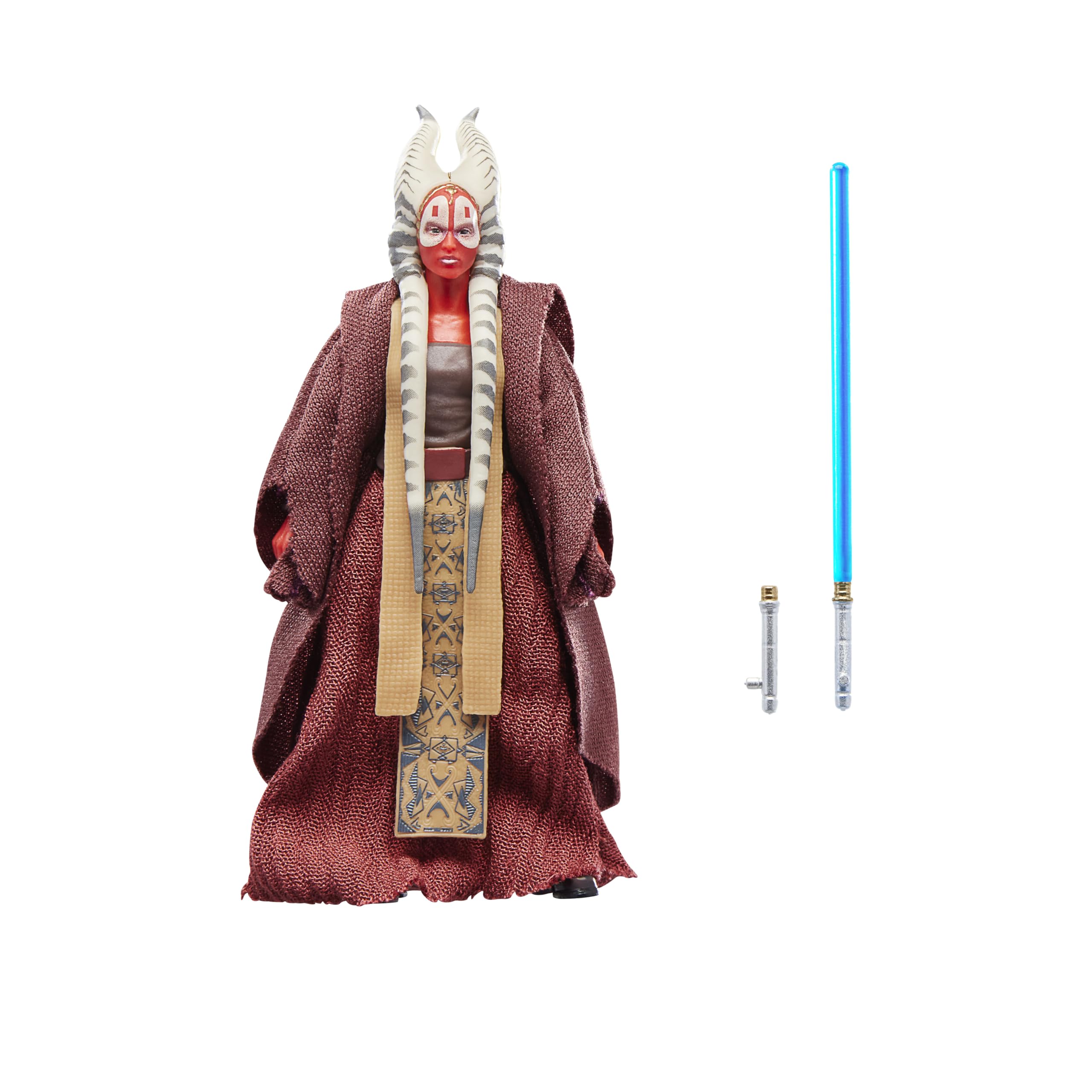 Star Wars Shaak Ti face sculpt detail enhances display realism for collectors.