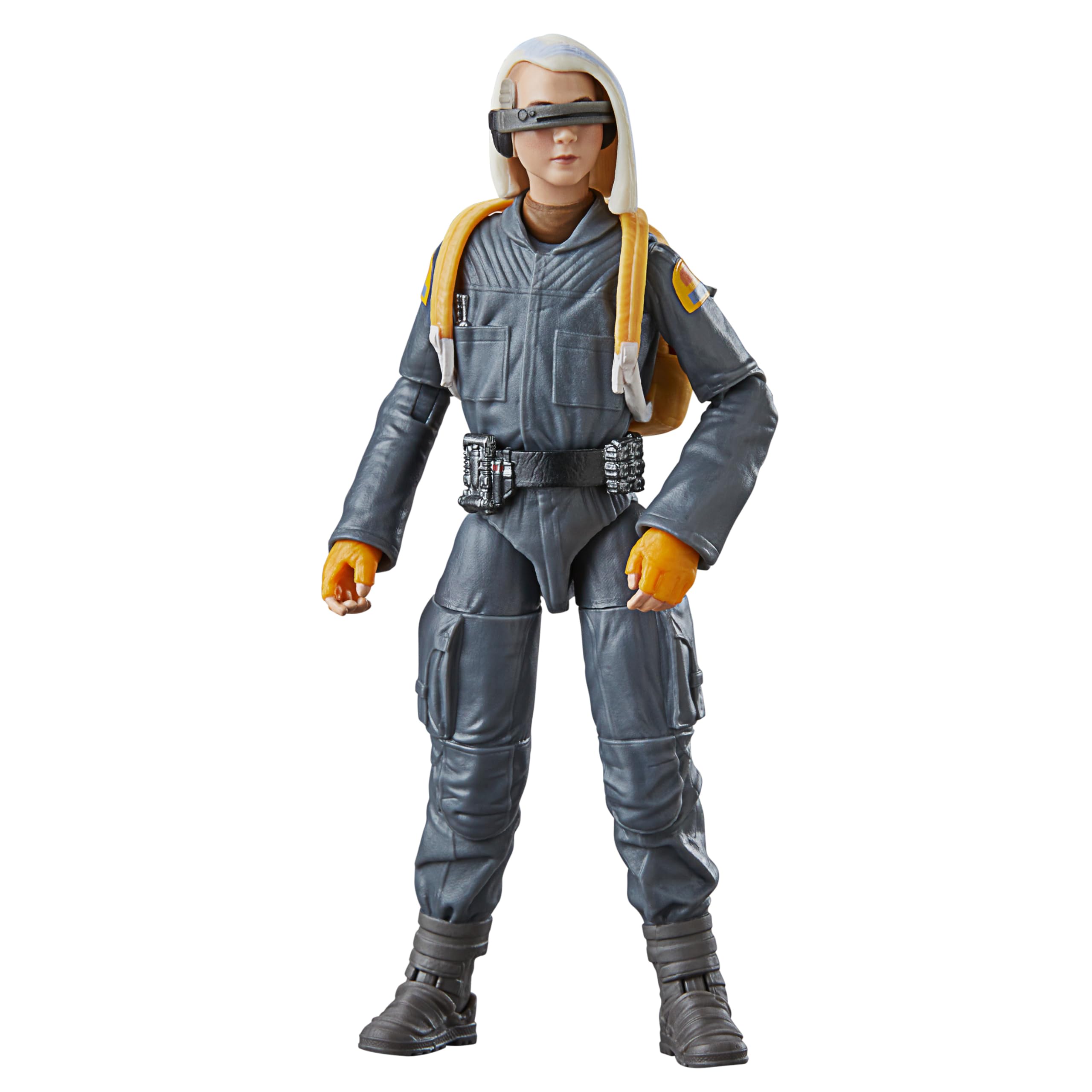 Licensed Hasbro figure offering authentic Star Wars visuals.
