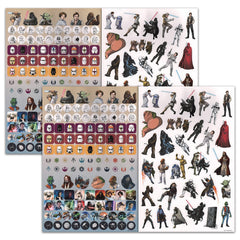 Star Wars Original Trilogy reward stickers for kids and fans to decorate and collect