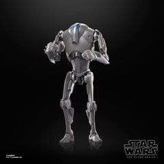 STAR WARS The Black Series Super Battle Droid has premium articulation for dynamic posing.