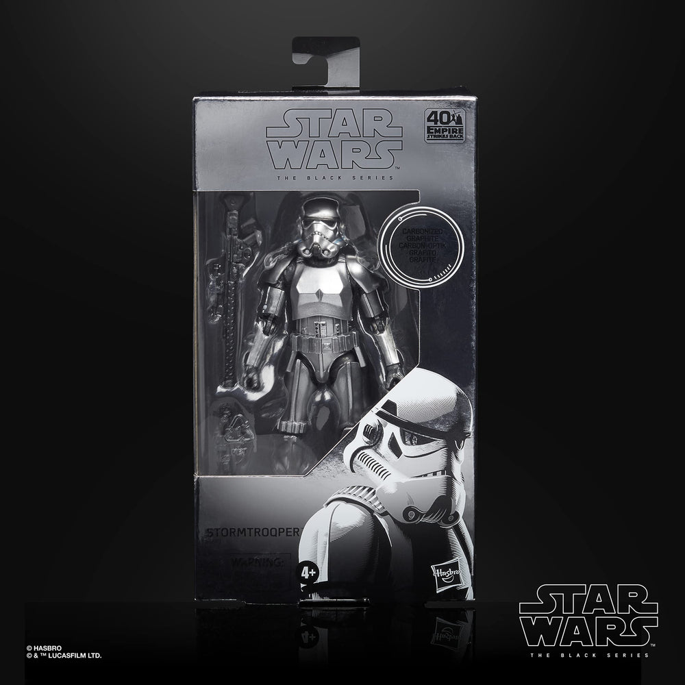 Star Wars SW BL Carbon 2nd Metallic Stormtrooper collectors item for fans and displays.