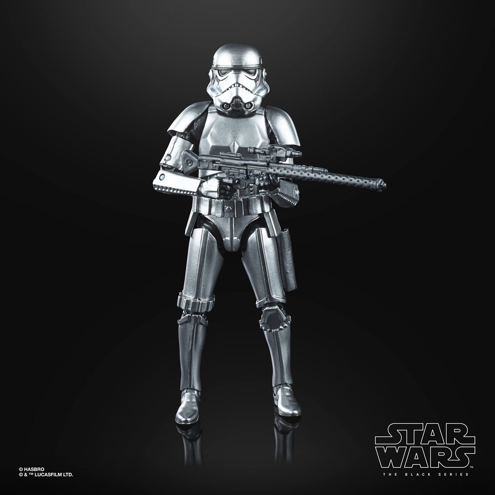 Star Wars SW BL Carbon 2nd Metallic Stormtrooper packaging view for gift-ready presentation.