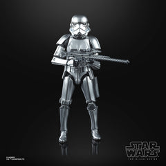 Star Wars SW BL Carbon 2nd Metallic Stormtrooper packaging view for gift-ready presentation.