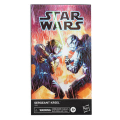 Star Wars Sergeant Kreel articulation detail for dynamic action poses and display.
