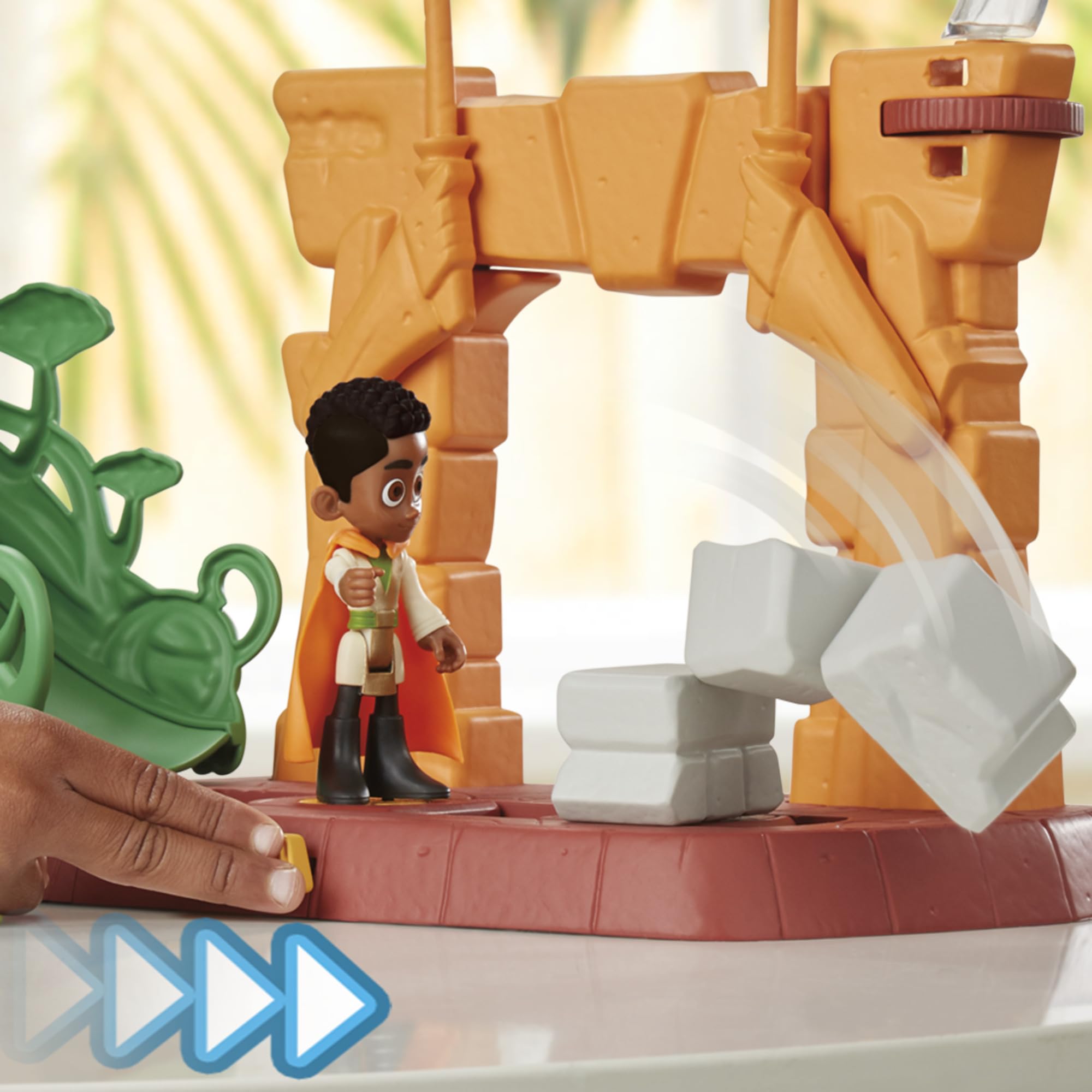 Star Wars Tenoo Jedi Temple vine slide adds swift toy movement and fun