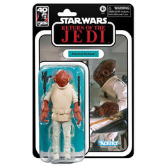Star Wars The Black Series Admiral Ackbar front view figure for display and collection