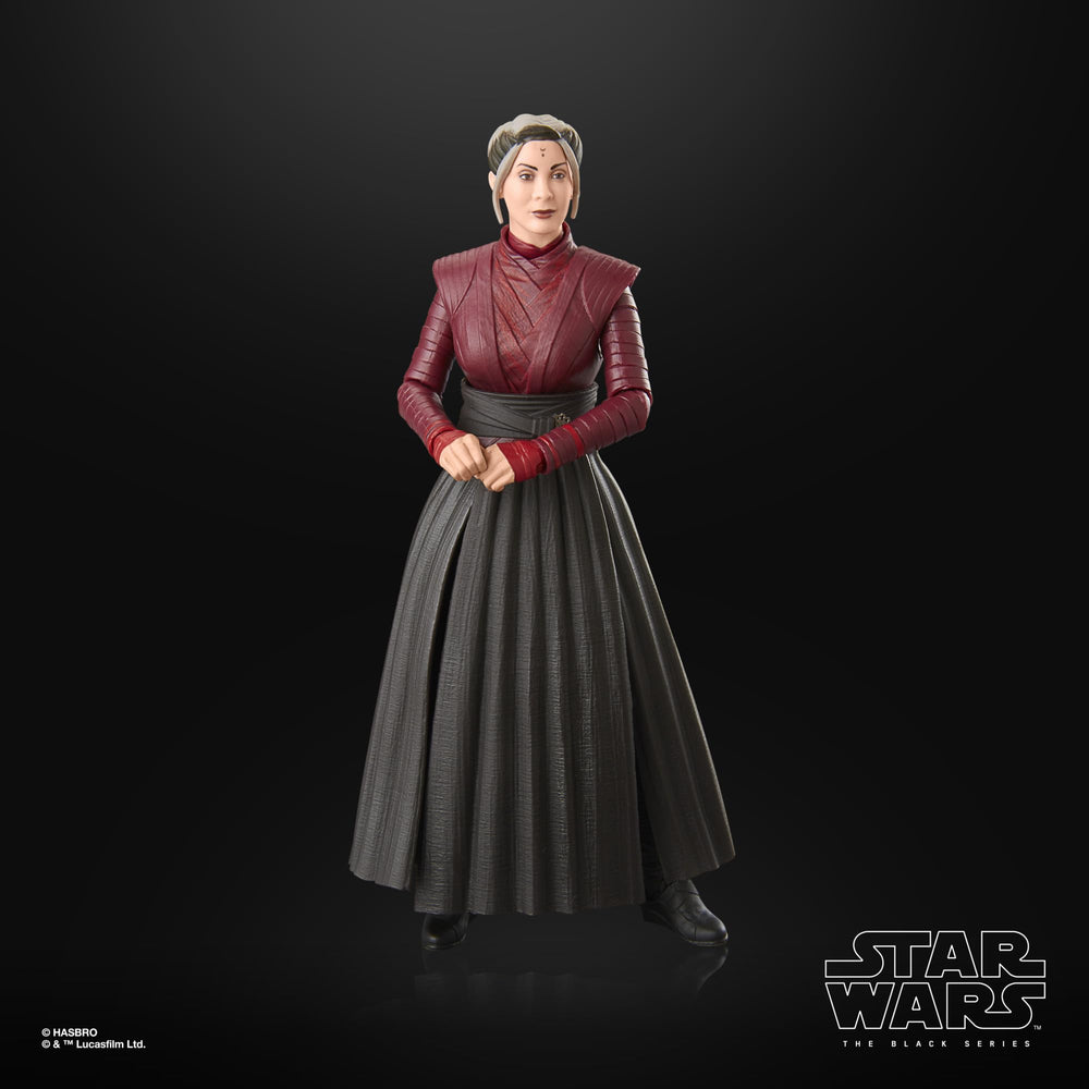 Ahsoka figure offers flexible joints for battle-ready stances.
