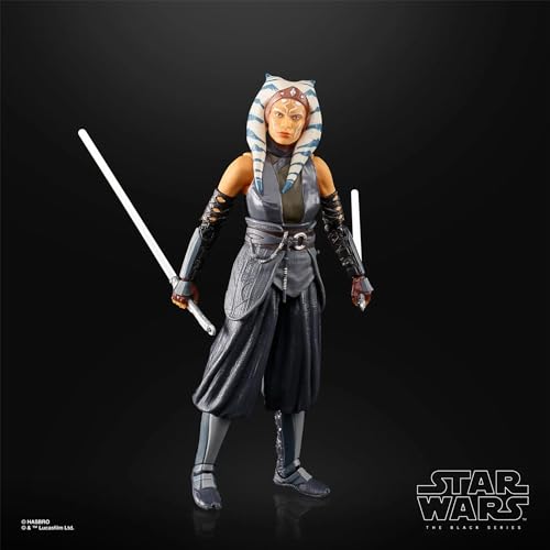 STAR WARS The Black Series Ahsoka Tano face-detail closeup showing likeness