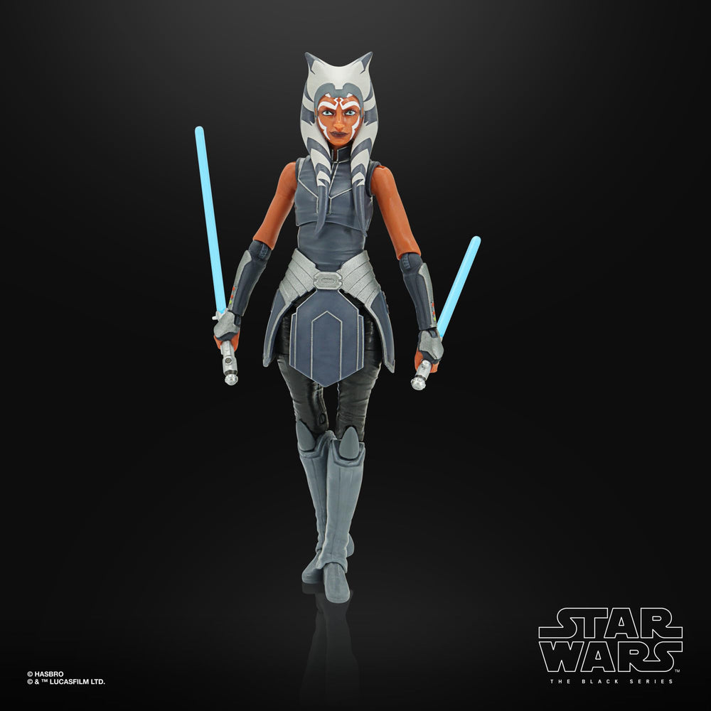 STAR WARS The Black Series Ahsoka Tano figure close-up deco for authentic look.