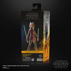 STAR WARS The Black Series Ahsoka Tano Padawan articulated pose for dynamic scenes.