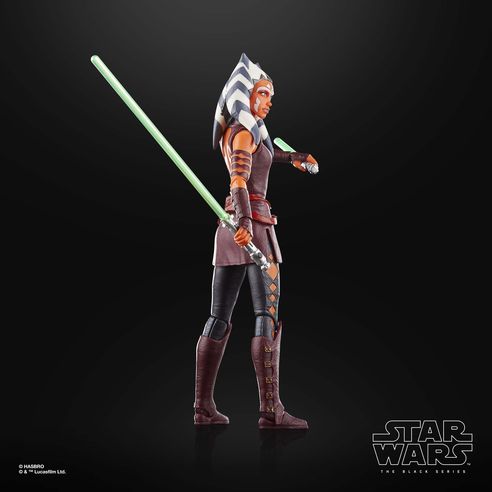 STAR WARS The Black Series Ahsoka Tano Padawan display-ready collectible.