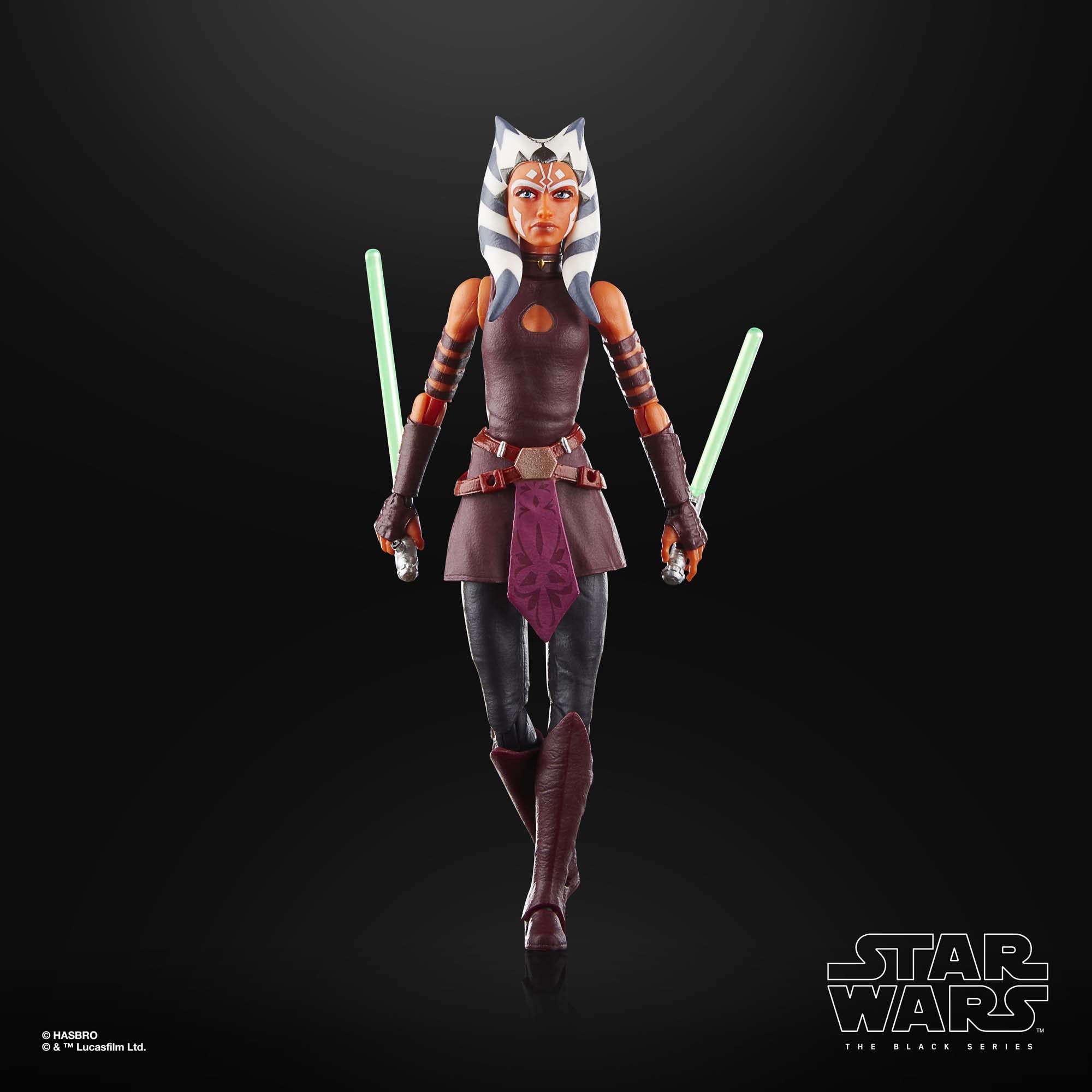 STAR WARS The Black Series Ahsoka Tano Padawan premium deco for collectors.