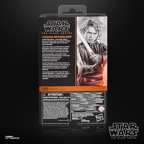 STAR WARS The Black Series Anakin Skywalker blue lightsaber accessory for display