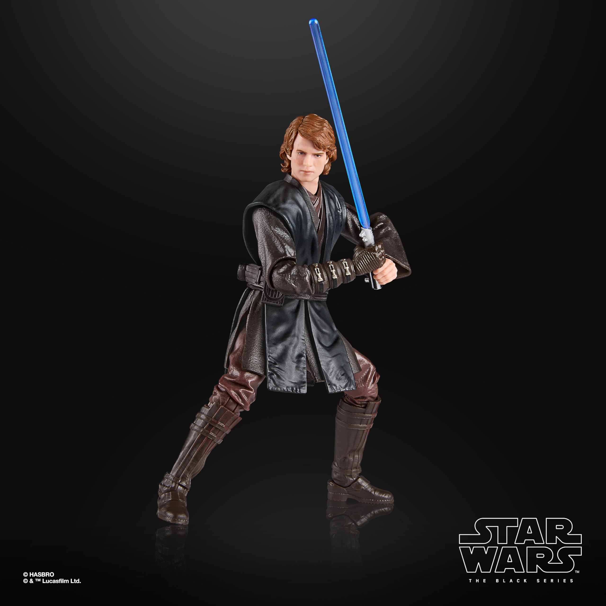 STAR WARS The Black Series Anakin Skywalker ep III deco with movie-inspired details