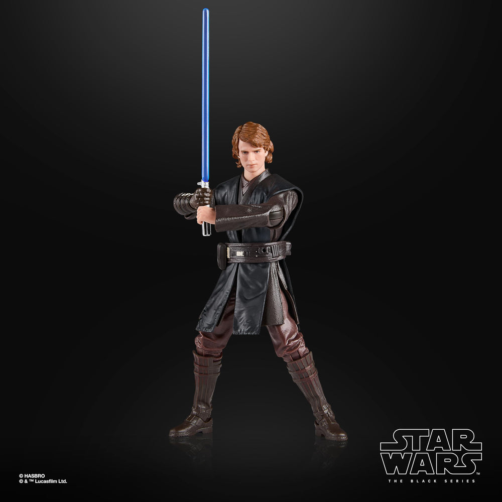 STAR WARS The Black Series Anakin Skywalker window box packaging on shelf