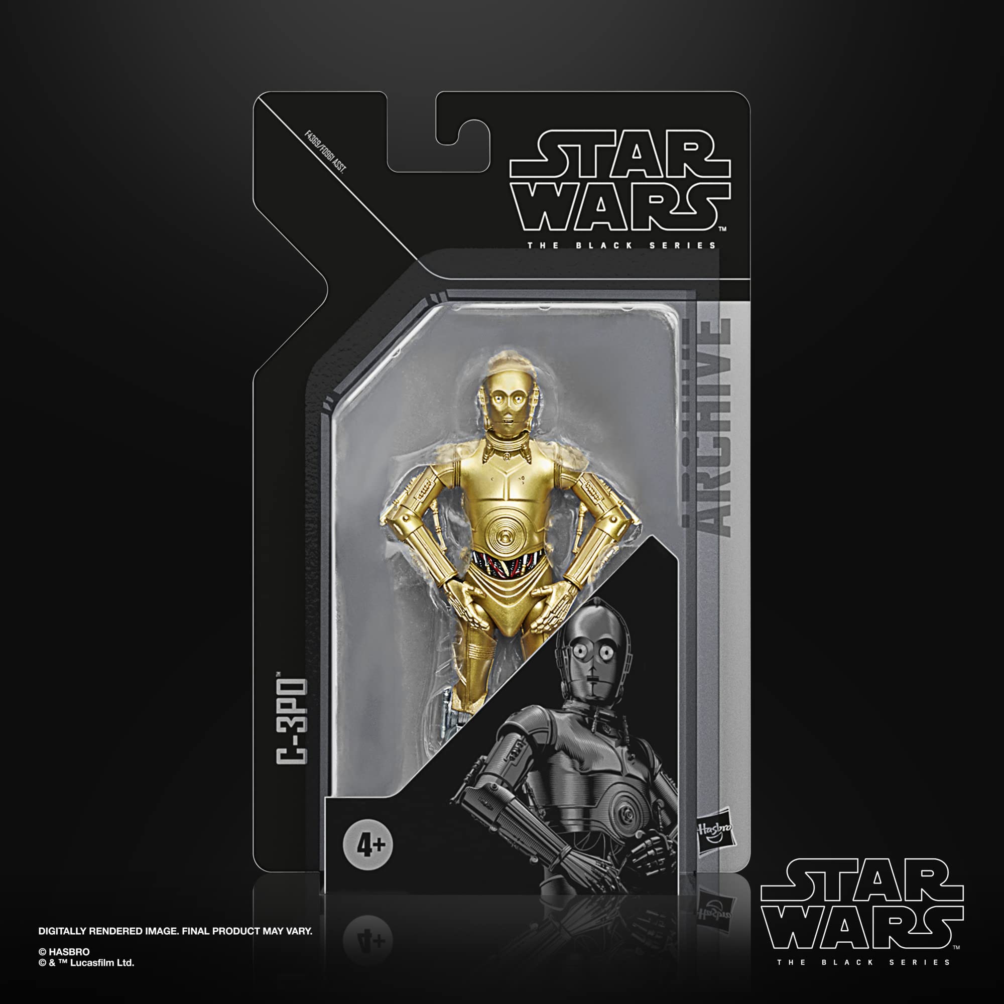 Star Wars The Black Series C-3PO 6-inch articulation pose