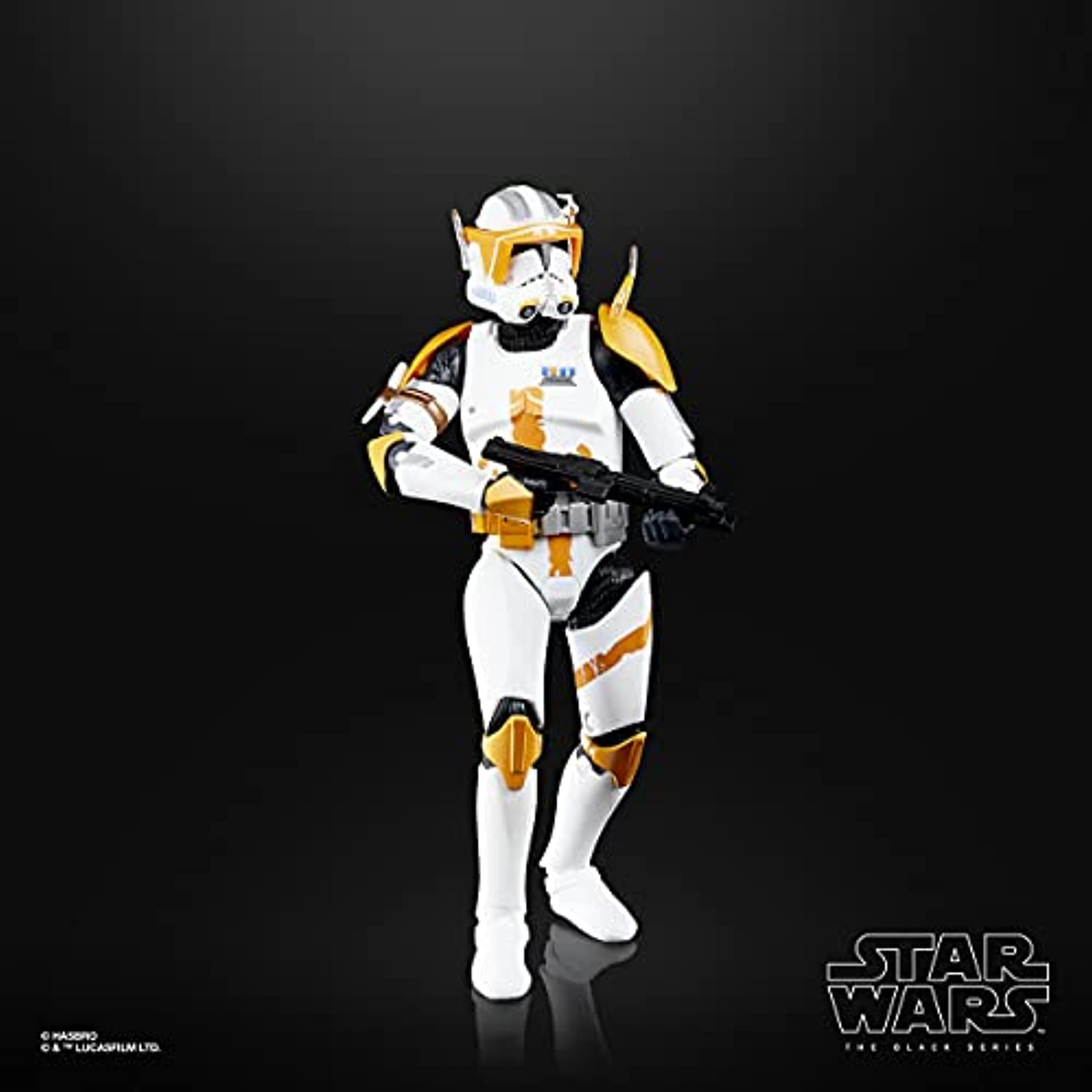 STAR WARS Clone Commander Cody pose options demonstrate versatile display setups.