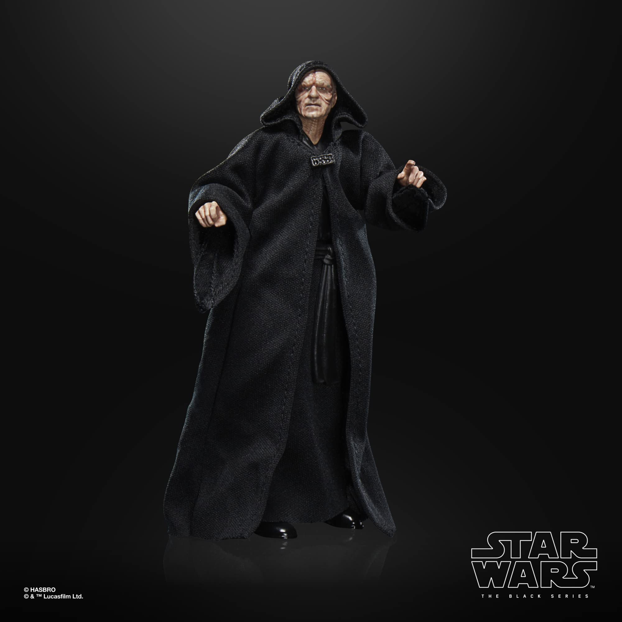STAR WARS The Black Series Archive Emperor Palpatine figure with accessory for storytelling