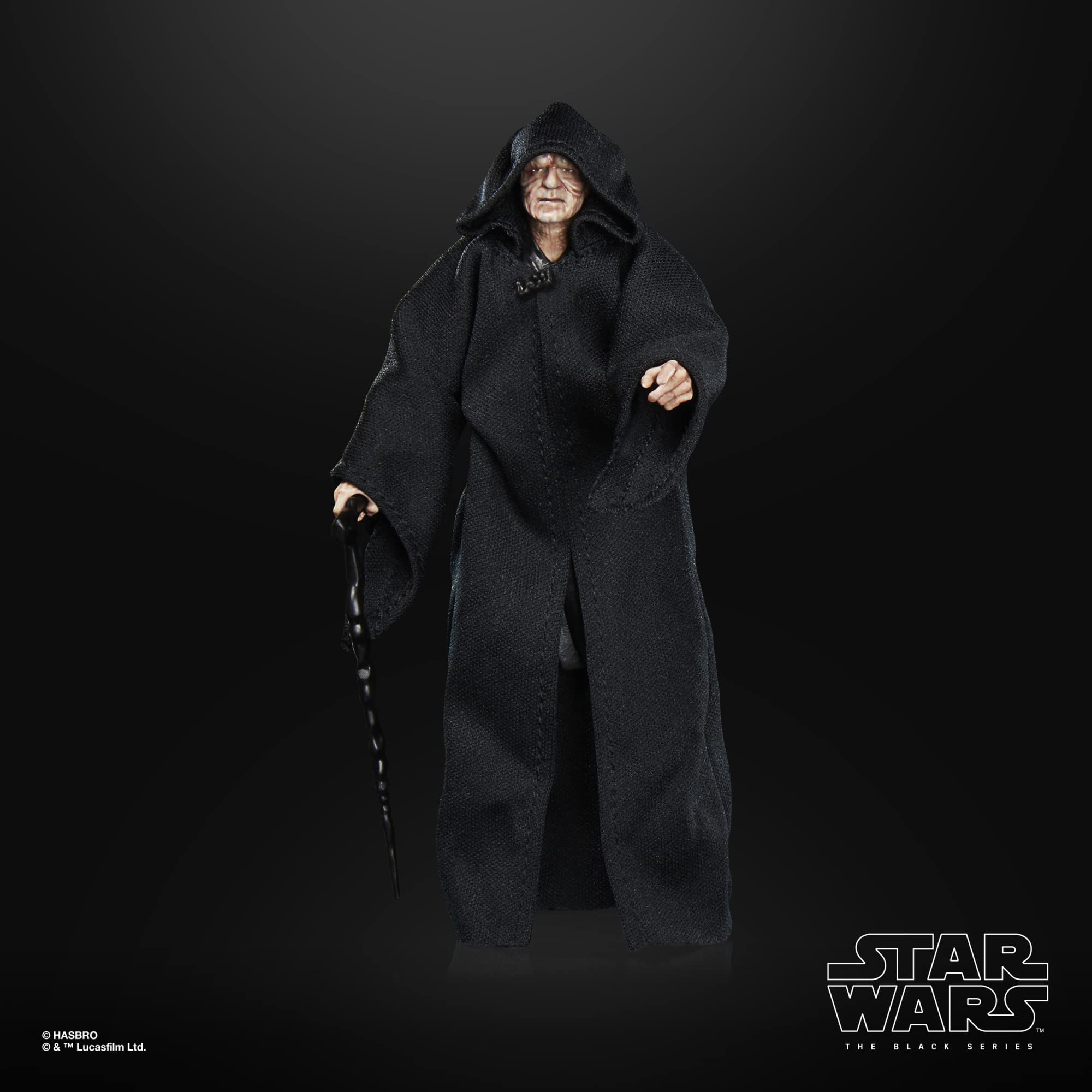 STAR WARS The Black Series Archive Emperor Palpatine packaging and presentation for collectors