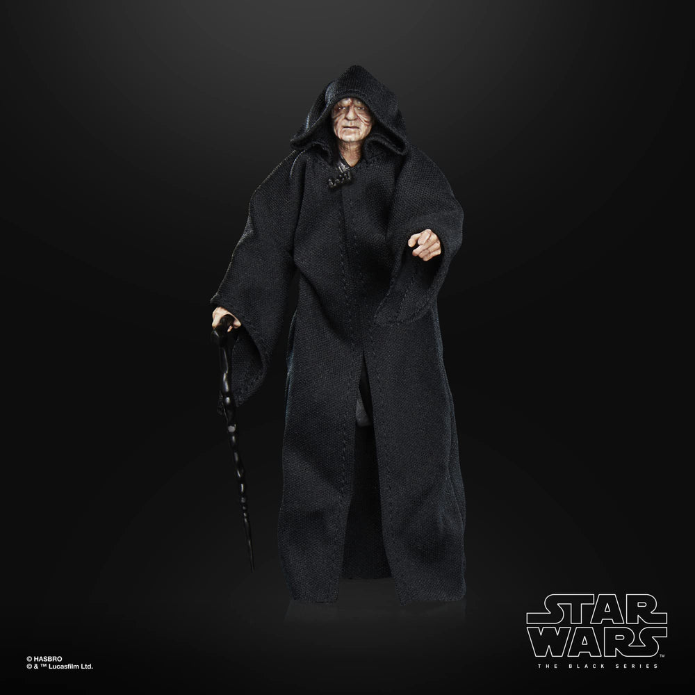 STAR WARS The Black Series Archive Emperor Palpatine packaging and presentation for collectors