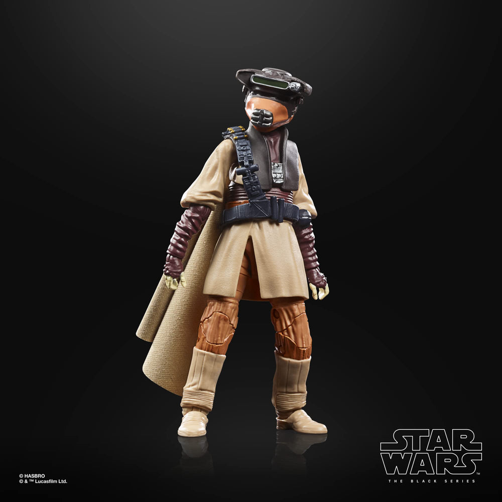 Detail shot of the Boushh armor and likeness on Leia figure
