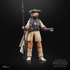 Leia Boushh figure in a display-ready pose from The Black Series Archive