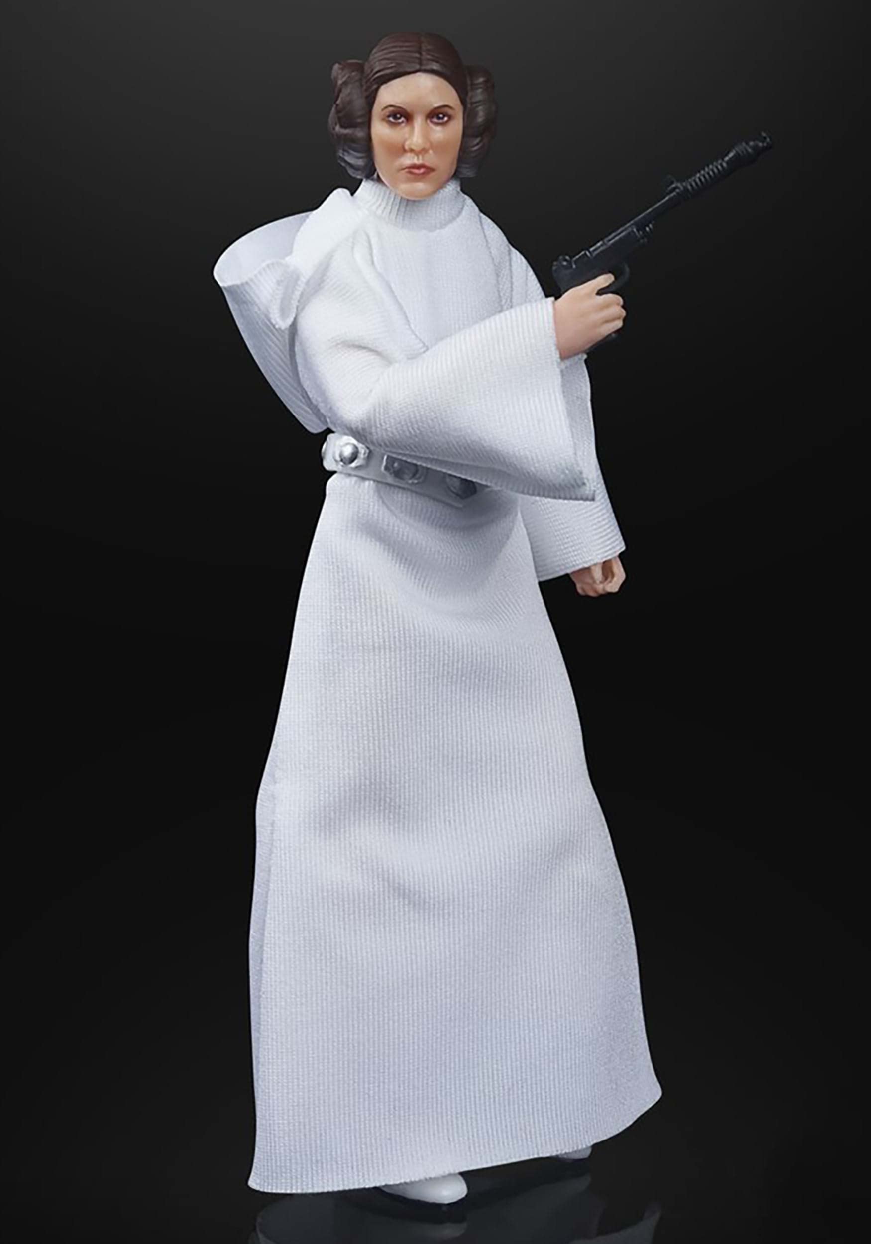 Lucasfilm 50th anniversary emblem on Leia Organa figure