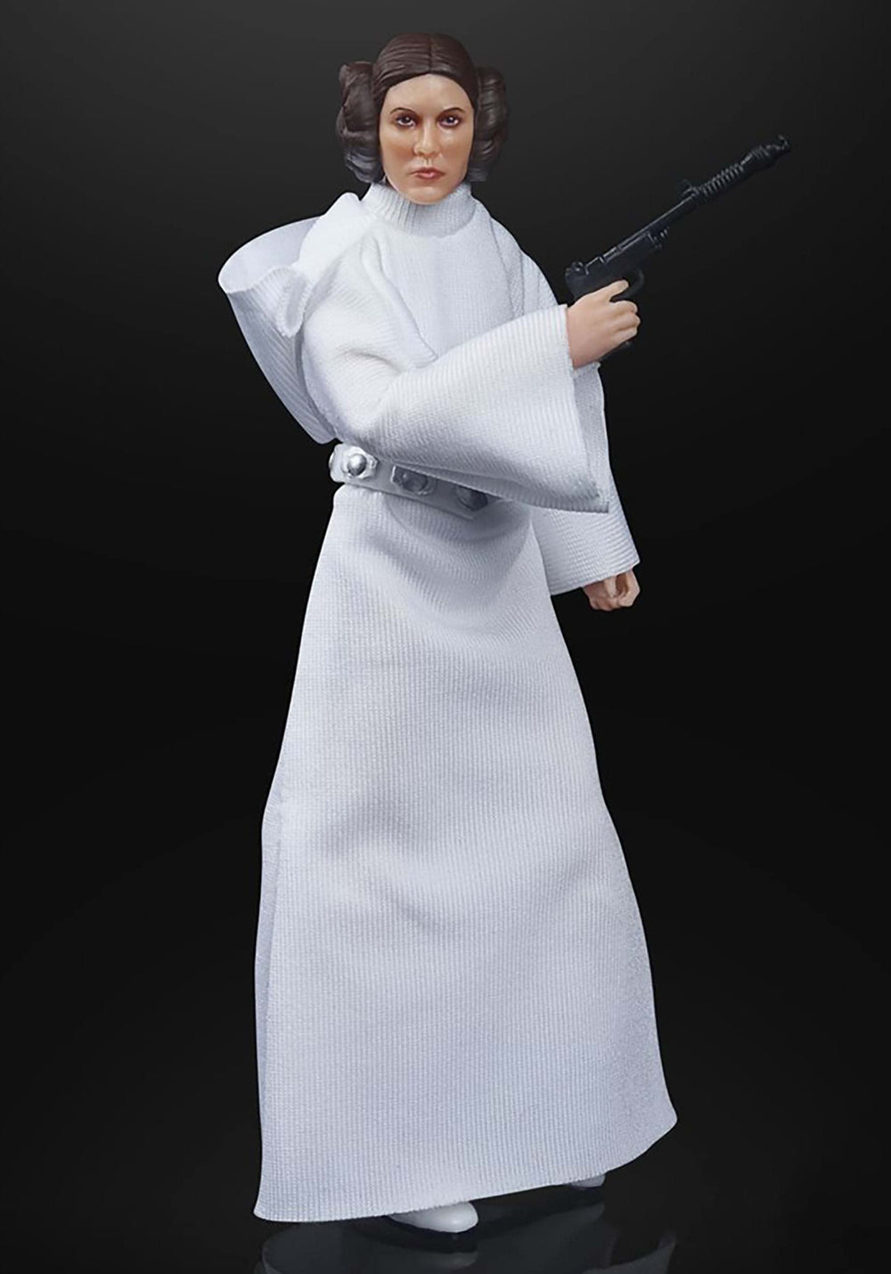 Lucasfilm 50th anniversary emblem on Leia Organa figure