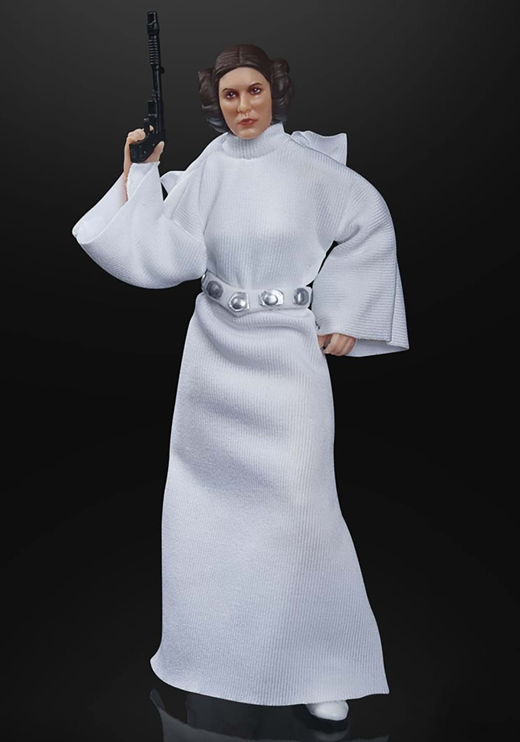 Leia Organa deco and texture details echo the original film look