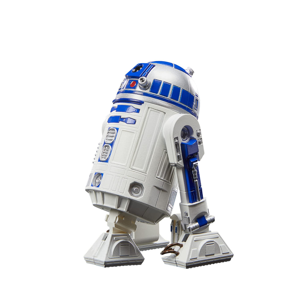 STAR WARS The Black Series Artoo-Detoo R2-D2 figure with premium articulation and 40th anniversary deco.