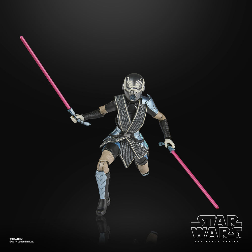 STAR WARS The Black Series Asajj Ventress detailed deco captures character likeness.