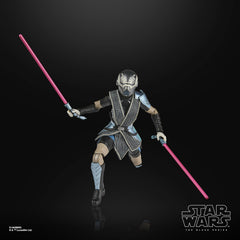 STAR WARS The Black Series Asajj Ventress detailed deco captures character likeness.