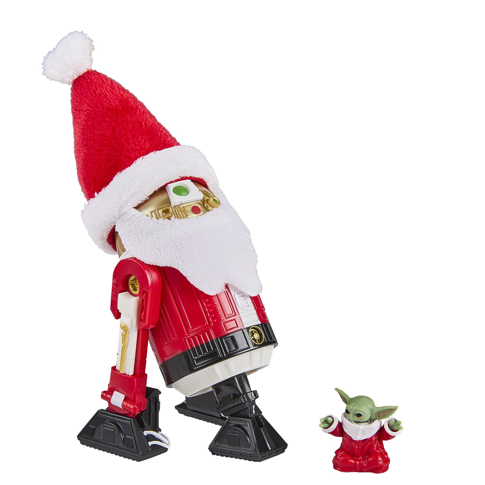Star Wars The Black Series Astromech Droid Holiday Edition in box; ideal for display collection.