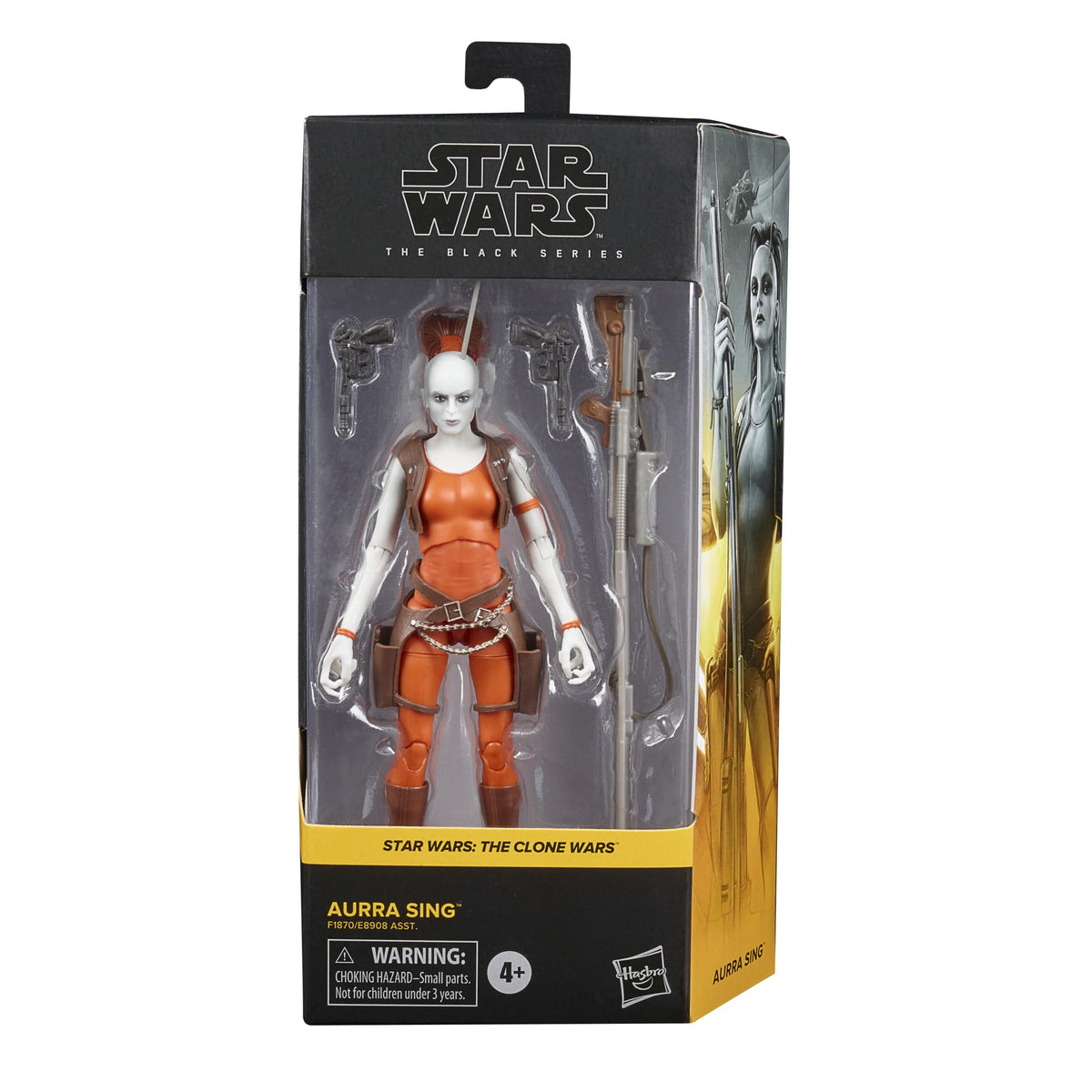STAR WARS The Black Series Aurra Sing 6-inch figure with premium deco for display